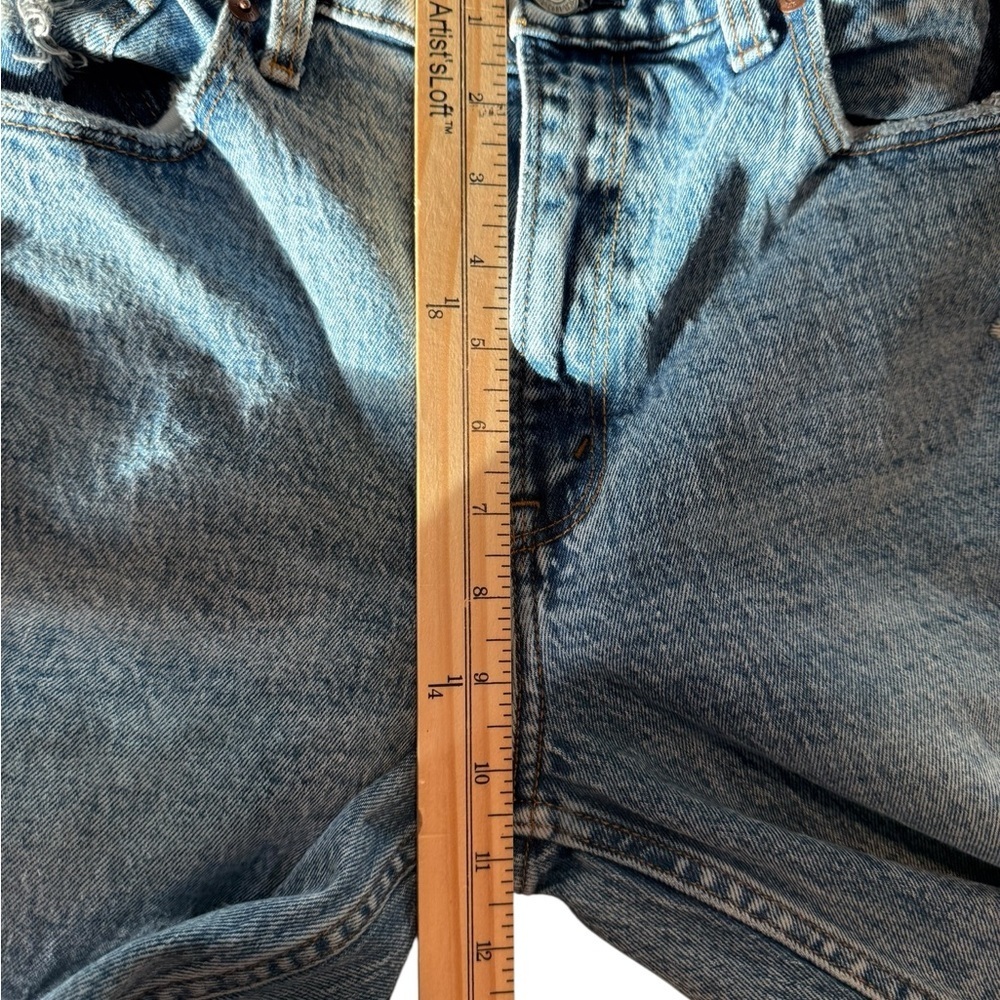 Abercrombie Fitch Women's Curve Love The Mom High Rise Tapered Jeans Size 29 8 - Picture 7 of 11